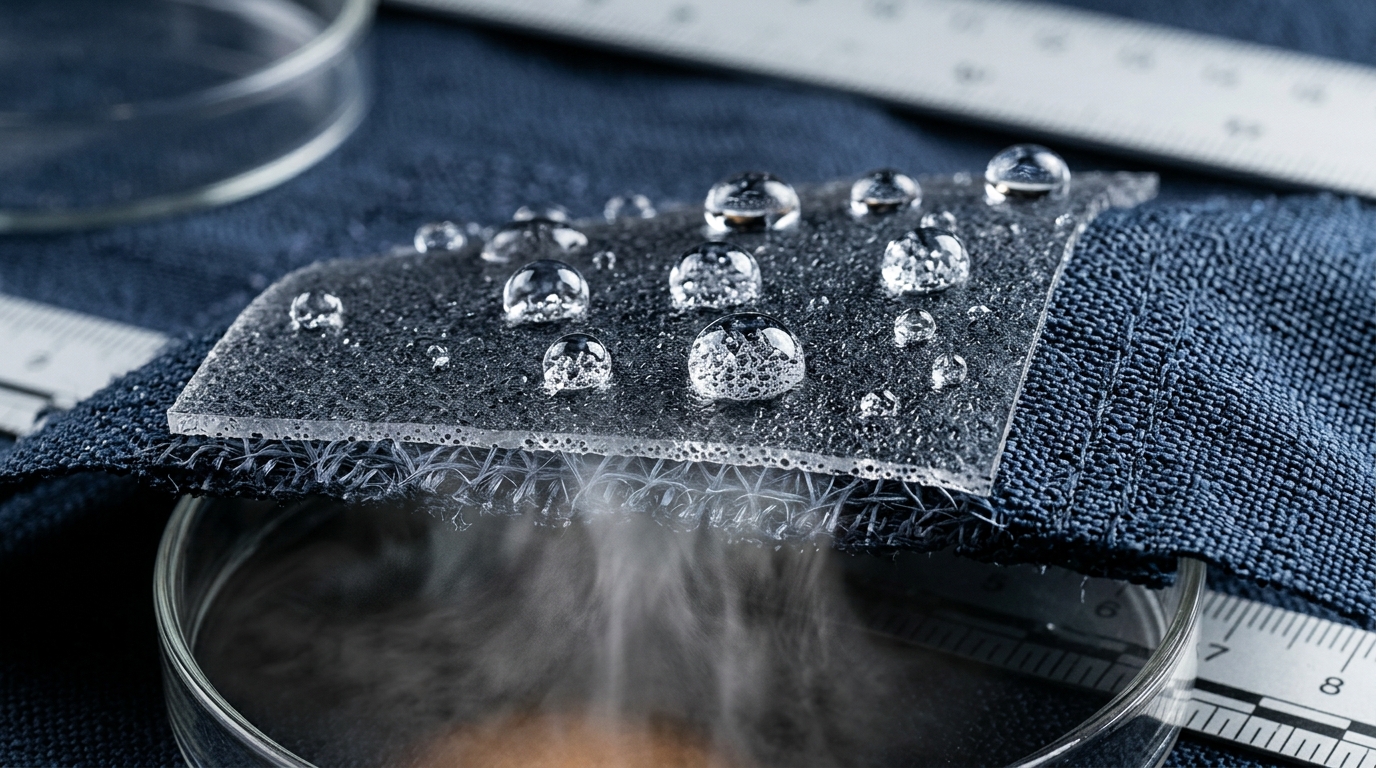 Waterproof Breathable Film: 20μm TPE Blown Film with 10,000mm Hydrostatic Head & 3,500g WVT